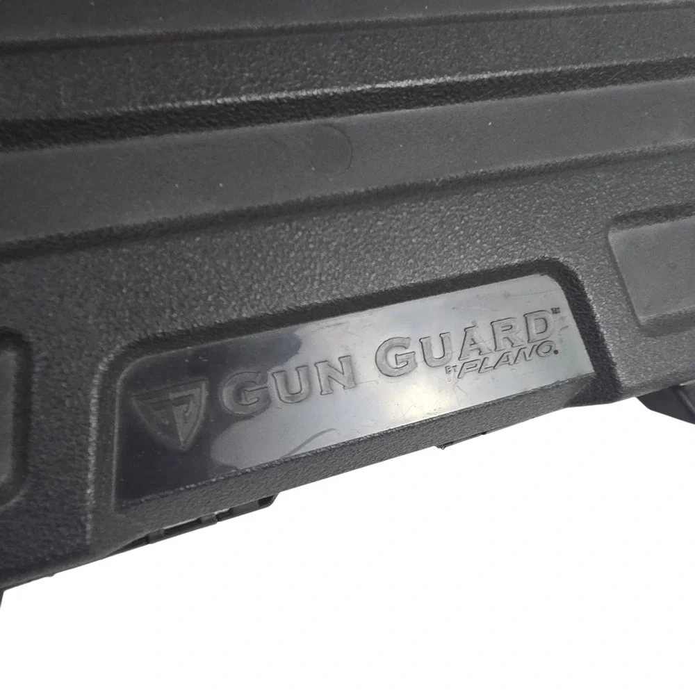 Plano Gun Guard Pistol Case Black Hard Shell Foam Lined 13x9 EUC